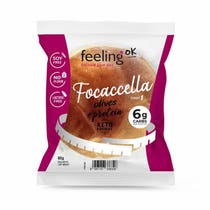 Feeling Ok Focaccella +Protein alle Olive 80g-1