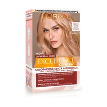 L'Oréal Paris Kit Excellence Universal Nude Colorazione Permanente 9U Biondo Chiarissimo Universale-1