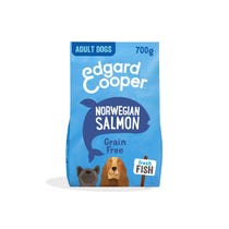 Edgard & Cooper Adult Salmone Norvegese Senza Cereali Crocchette per Cani 700g-1