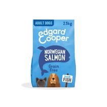 Edgard & Cooper Adult Salmone Norvegese Senza Cereali Crocchette per Cani 2,5 Kg-1