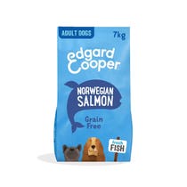 Edgard & Cooper Adult Salmone Norvegese Senza Cereali Crocchette per Cani 7 Kg-1