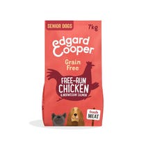 Edgard & Cooper Senior Pollo Allevato A Terra E Salmone Norvegese Senza Cereali Crocchette per Cani 7 Kg-1