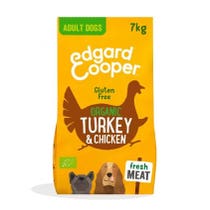 Edgard & Cooper Adult Tacchino E Pollo Biologici Senza Glutine Crocchette per Cani 7 Kg-1