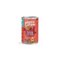 Edgard & Cooper Senior Pollo E Salmone Senza Cereali Cibo Umido per Cani 400g-1