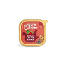 Edgard & Cooper Senior Pollo E Salmone Senza Cereali Cibo Umido per Cani 150g-1