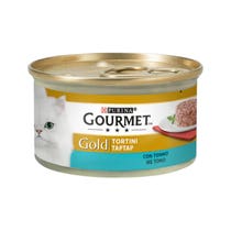 Purina Gourmet Gold Tortini Con Tonno Per Gatti Lattina 85g-3