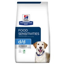 Hill's Prescription Diet d/d Crocchette Anatra e Riso Per Cani Adulti 1,5kg-1