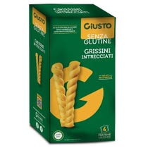 Giusto Senza Glutine Grissini Intrecciati 180g-2