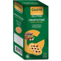 Giusto Senza Glutine Crostatina Cacao Nocciole 4x45g-1