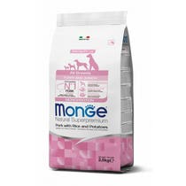 Monge Natural Superpremium All Breeds Maiale Con RIso Patate Cibo Secco Cani Cuccioli Sacco 2,5Kg-1