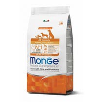 Monge Natural Superpremium All Breeds Anatra COn Riso E Patate Cibo Secco Cani Cuccioli Sacco 12Kg-2