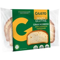 Giusto Senza Glutine Gran Morbido Pane Casareccio 200g-2