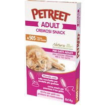 Petreet Snack Tonno Con Carote Cibo Umido Gatto Adulto 6 Bustine-2