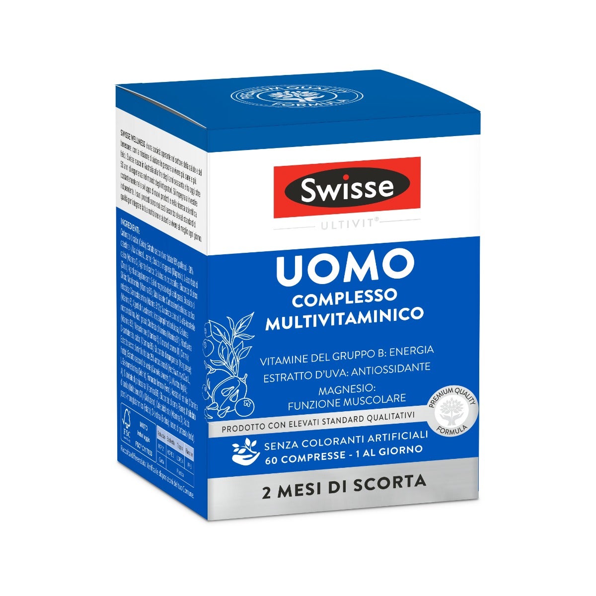 Swisse Multivitaminico Uomo 60 Capsule -9