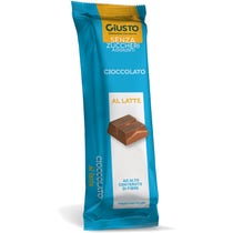 Giusto Senza Zucchero Barretta Cioccolato Al Latte 42g-2