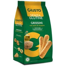 Giusto Senza Glutine Grissini Con Semi Di Sesamo 150g-2