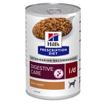 Hill's Prescription Diet I/D Digestive Care Bocconcini Tacchino Per Cani Lattina 360g-1