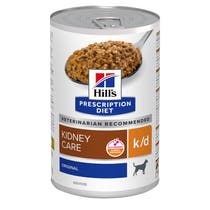 Hill's Prescription Diet k/d Alimento Al Pollo Per La Salute Renale Cani Scatoletta 370kg-1