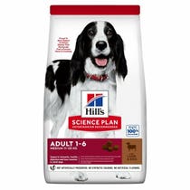 Hill's Science Plan Medium Adult Cibo Secco Con Agnello E Riso Cani Adultu Taglia Media Sacco 12kg-1