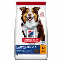Hill's Science Plan Medium Mature Adult Cibo Secco Con Pollo Cani Adulti 7+ Taglia Media Sacco 12kg -1