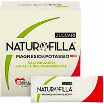 Naturofilla Magnesio E Potassio Red Gusto Sambuco E Karkadè 28 Stick-2