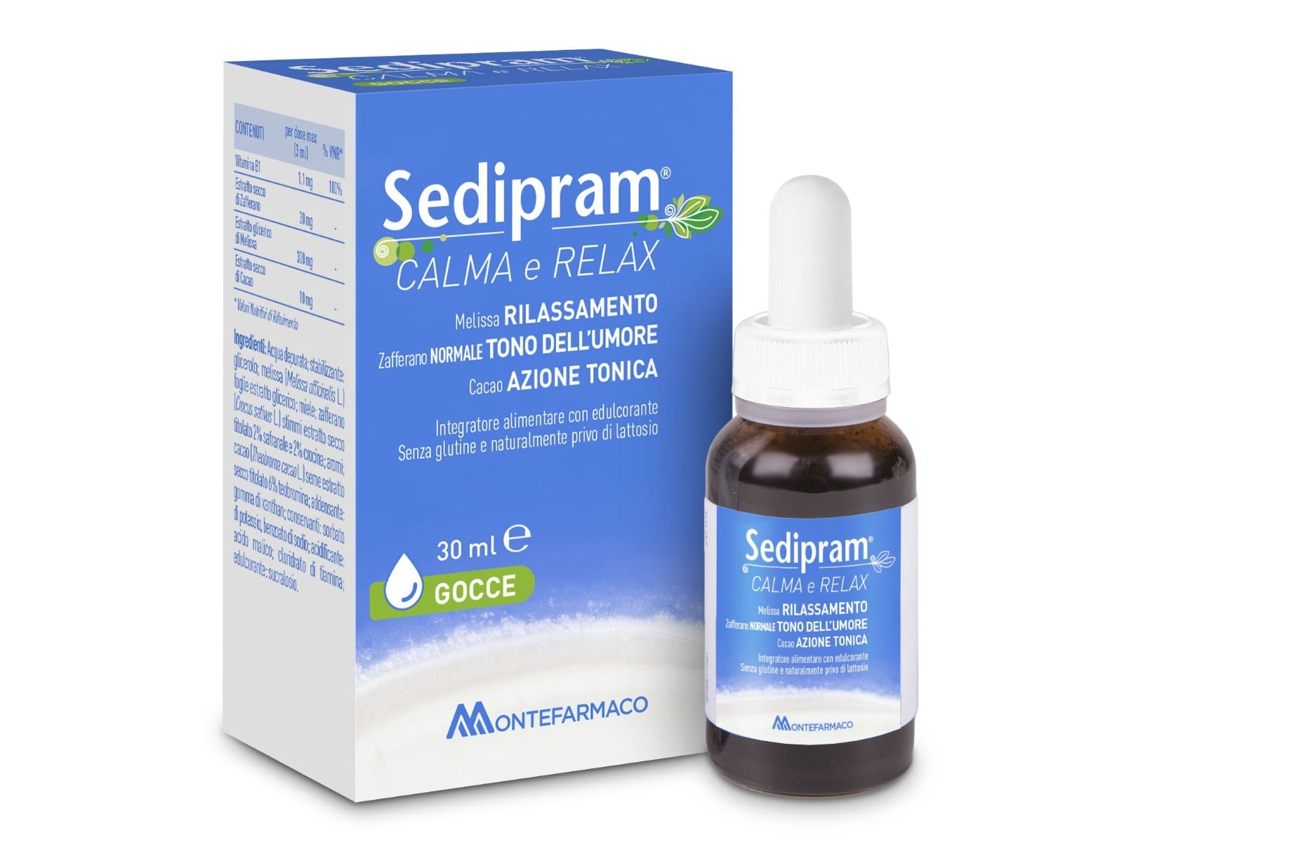 Sedipram Calma E Relax Gocce 30ml-1