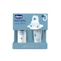 Chicco Natural Sensation Set Olio Massaggio 100ml + Crema Viso 50ml-2