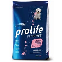 Prolife Dog Sensitive Puppy Medium/Large Lamb & Rice 2,5Kg-2