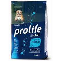Prolife Dog Smart Chicken & Rice Cibo Secco Per Cani Cuccioli Taglia Media Sacco 2,5 Kg-2