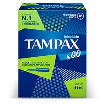 Tampax&Go Super 18 Assorbenti Interni Flussi da Medi ad Abbondanti-3