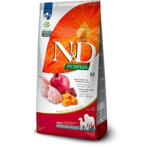 Farmina N&D Pumpkin Quaglia Zucca E Melograno Per Cani Adulti Taglia Media/Grande Sacco 12kg-1