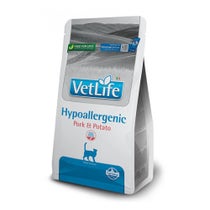 Farmina Vet Life Hypoallergenic Maiale e Patate Cibo Secco Per Gatti Sacco 1,5 Kg-1