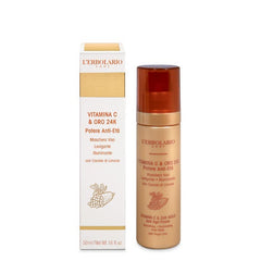 L'Erbolario Vitamina C & Oro 24K Maschera Viso Levigante/Illuminante 50ml-1