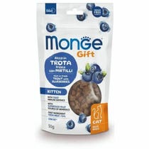 Monge Meat Minis Snack Per Gattini Trota Fresca Con Mirtilli 50g-2