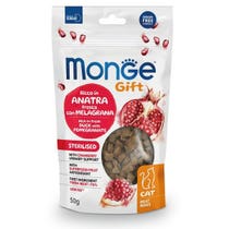 Monge Snack Gift Adult Meat Minis Sterilised Ricco In Anatra Fresca Con Melagrana 50g-1
