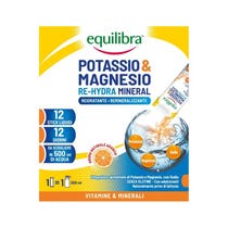 Equilibra Potassio & Magnesio Re-Hydra Mineral 12 Stick-8
