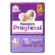 Pampers Progressi Taglia 4 Maxi (7-18 Kg) 21 Pezzi