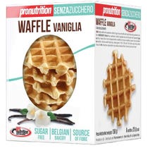 Pronutrition Waffle Senza Zucchero Gusto Vaniglia 6 Pezzi Da 25g