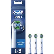 Oral-B Precision Clean Testine di Ricambio Spazzolino Elettrico 3 Pezzi