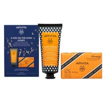 Apivita Cofanetto Crema Mani Idratante 50ml + Sapone Naturale al Miele 125g-2