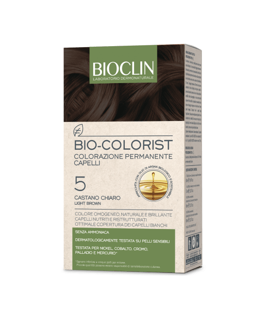 Bioclin Bio Colorist Colorazione Permanente 5 Castano Chiaro-1