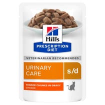 Hill's Prescription Diet S/D Alimento Secco Per Gatti Bustina 85g-6