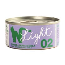 Natural Code Light 02 Tonno, Orata e Mela Gatti Adulti Lattina 4x70g