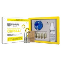 Organics Pharm Kit Purificante Capelli Lozione 6 Fiale + Shampoo 150ml + Spazzola-1