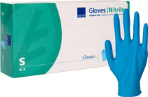 Abena Guanto Nitrile Senza Polvere Blu Taglia S 100 Pezzi-3