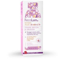 RecoLum Sciroppo Tosse Secca e Grassa 150ml Adulti e Bambini 3+