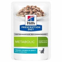 Hill’s Prescription Diet Metabolic Con Pesce Oceanico Cibo Umido Per Gatti 85g