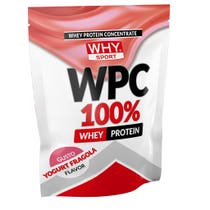 Why Sport WPC 100% Whey Gusto Yogurt Fragola 1kg-1