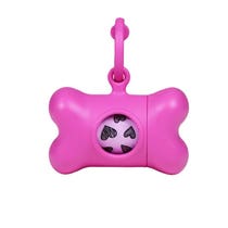 United Pets Bon Ton Nano Collezione Classic Colore Rosa Porta Sacchettini Igienici-1