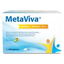 Metagenics Metaviva Magnesio - Potassio - Vitamina C 40 Bustine